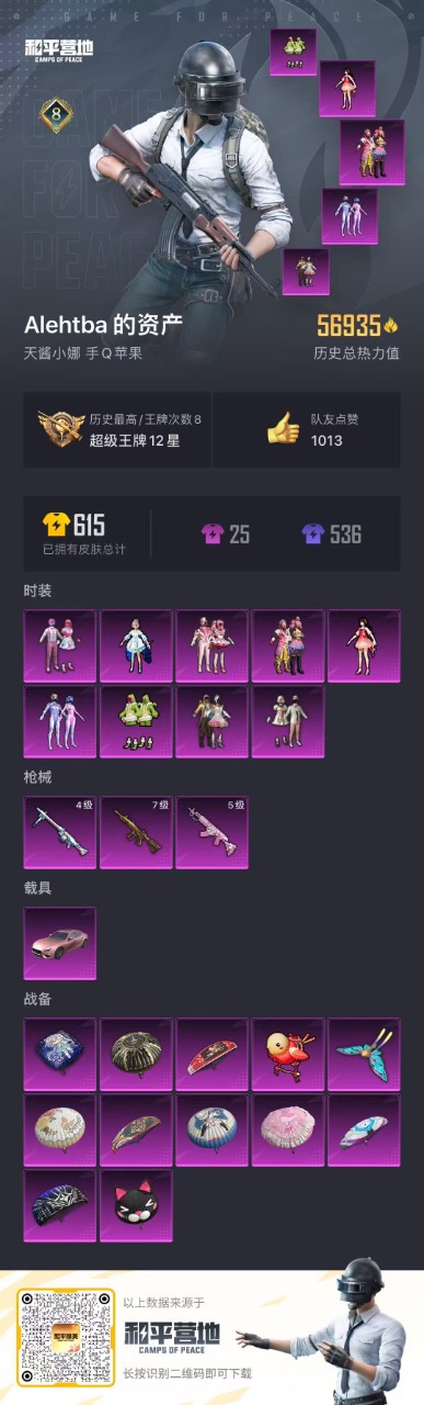 HPQM3213995和平精英账号详情图5 HPQM3213995和平精英账号详情图5