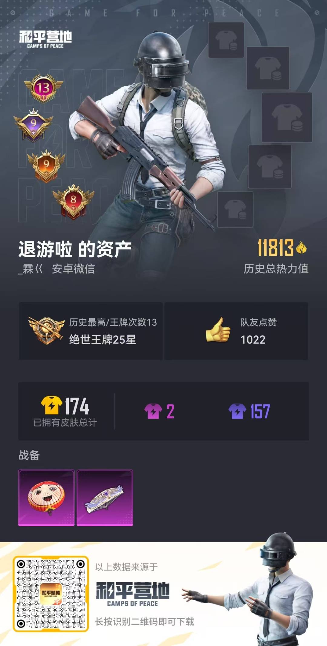 HPQM3220551和平精英账号详情图3 HPQM3220551和平精英账号详情图3