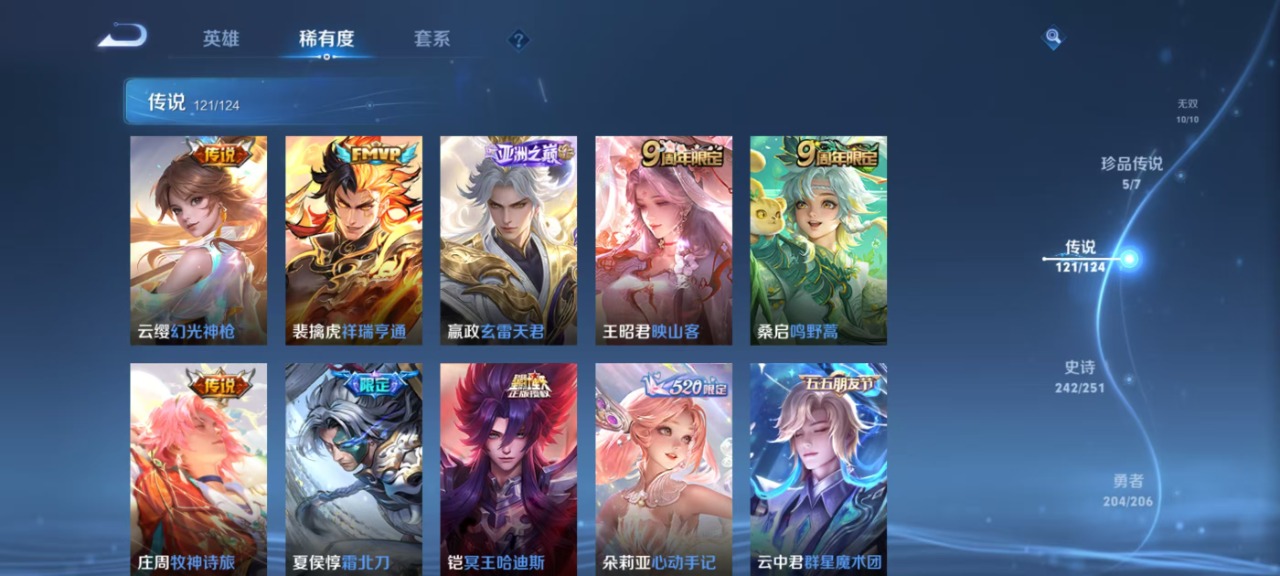 WZQM3133357王者荣耀账号详情图2 WZQM3133357王者荣耀账号详情图2