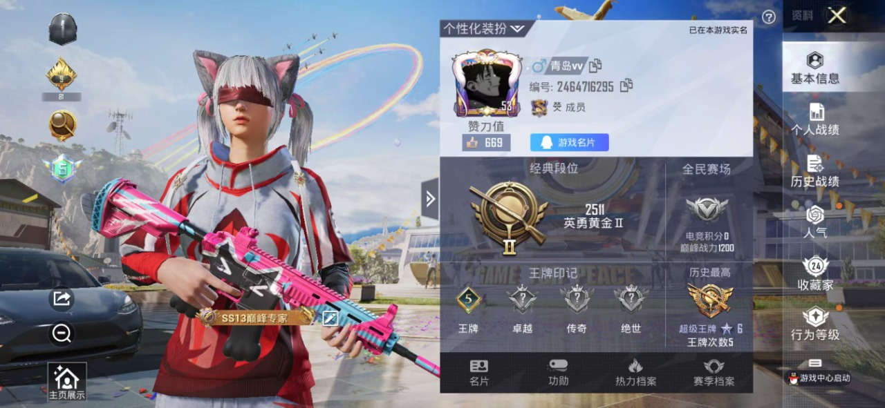 HPQM3220791和平精英账号详情图13 HPQM3220791和平精英账号详情图13