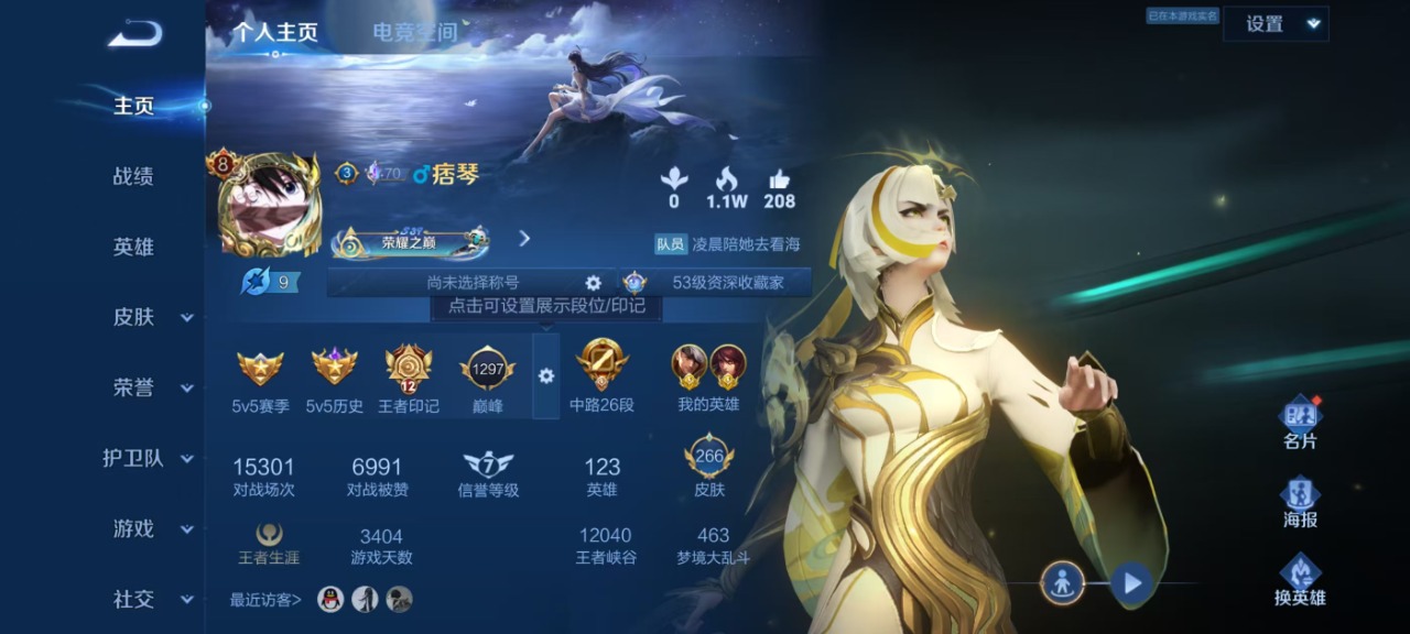 WZQM3135809王者荣耀账号详情图7 WZQM3135809王者荣耀账号详情图7