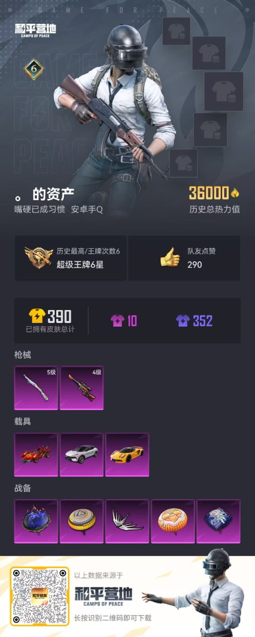 HPQM3224170和平精英账号详情图24 HPQM3224170和平精英账号详情图24