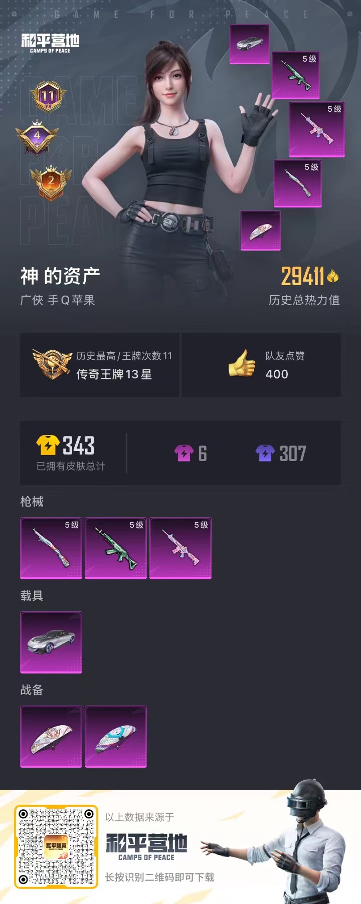 HPQM3227706和平精英账号详情图5 HPQM3227706和平精英账号详情图5