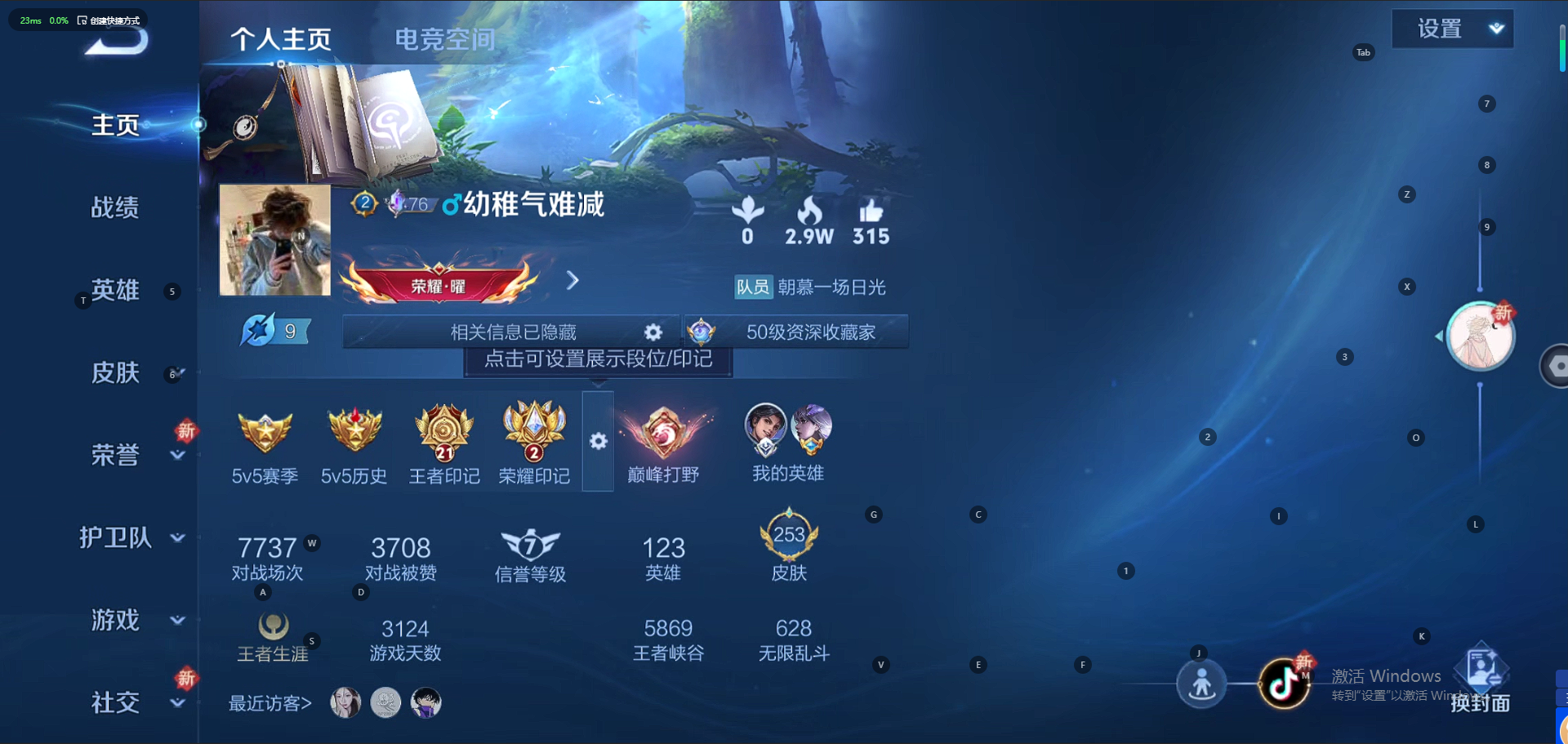 WZQM3138877王者荣耀账号详情图7 WZQM3138877王者荣耀账号详情图7