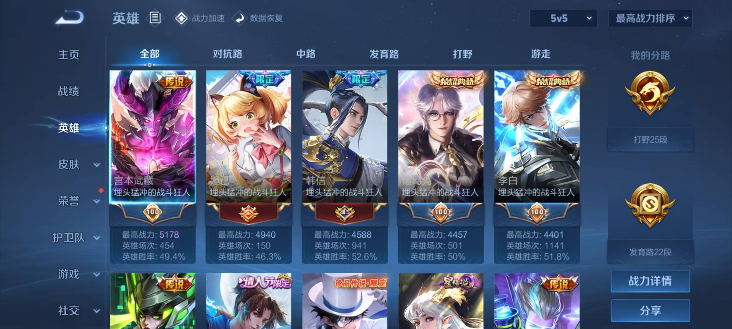 WZQM3168198王者荣耀账号详情图14 WZQM3168198王者荣耀账号详情图14