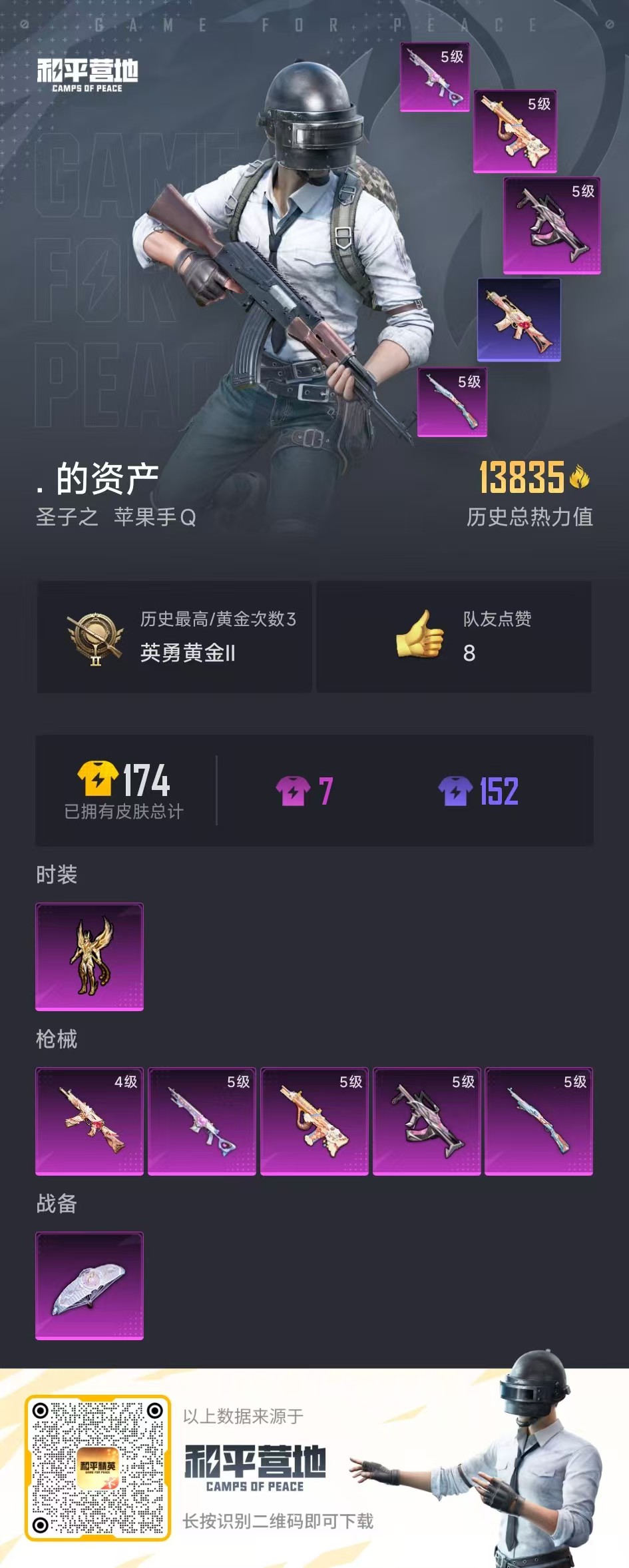 HPQM3263481和平精英账号详情图4 HPQM3263481和平精英账号详情图4