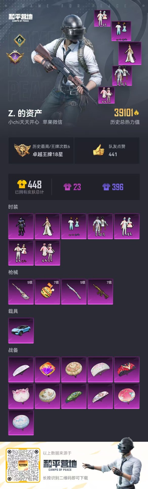 HPQM3263502和平精英账号详情图3 HPQM3263502和平精英账号详情图3