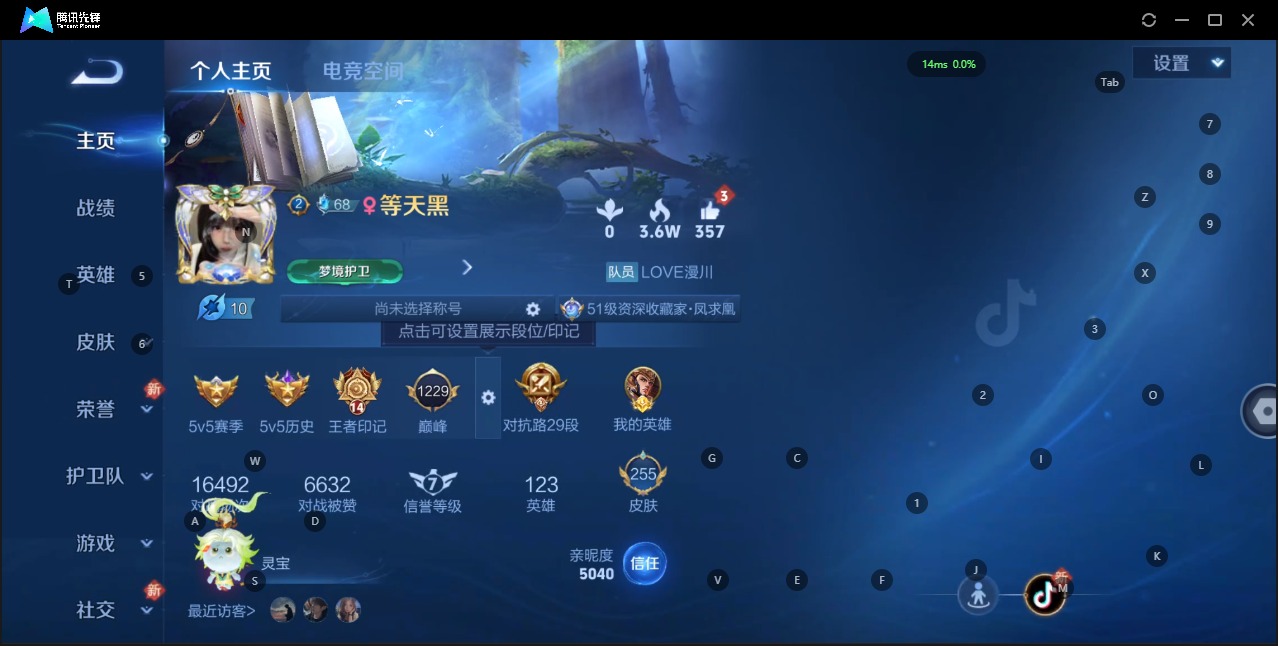 WZQM3168887王者荣耀账号详情图4 WZQM3168887王者荣耀账号详情图4