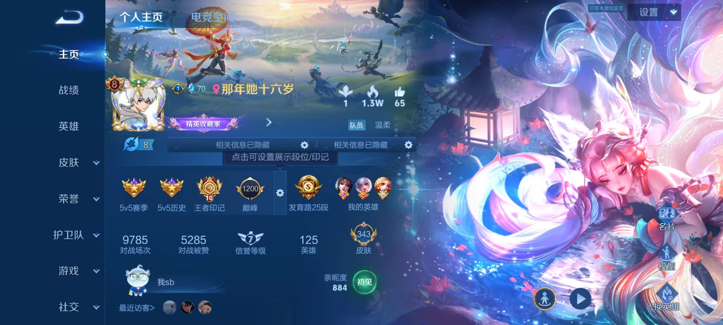 WZQM3166259王者荣耀账号详情图11 WZQM3166259王者荣耀账号详情图11