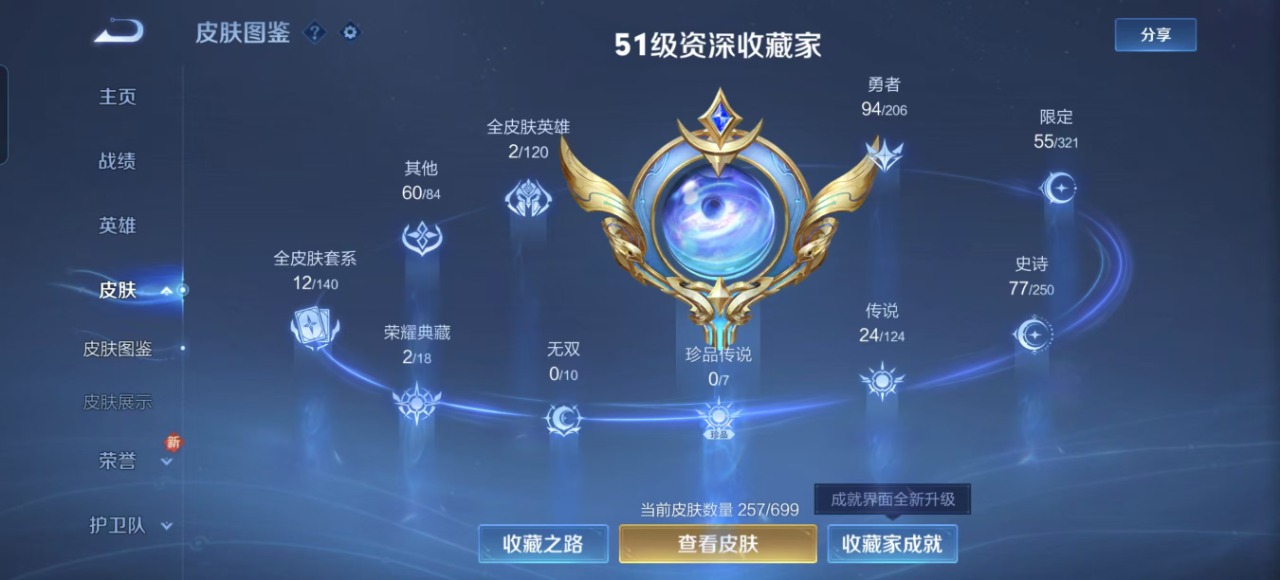 WZQM3168387王者荣耀账号详情图2 WZQM3168387王者荣耀账号详情图2