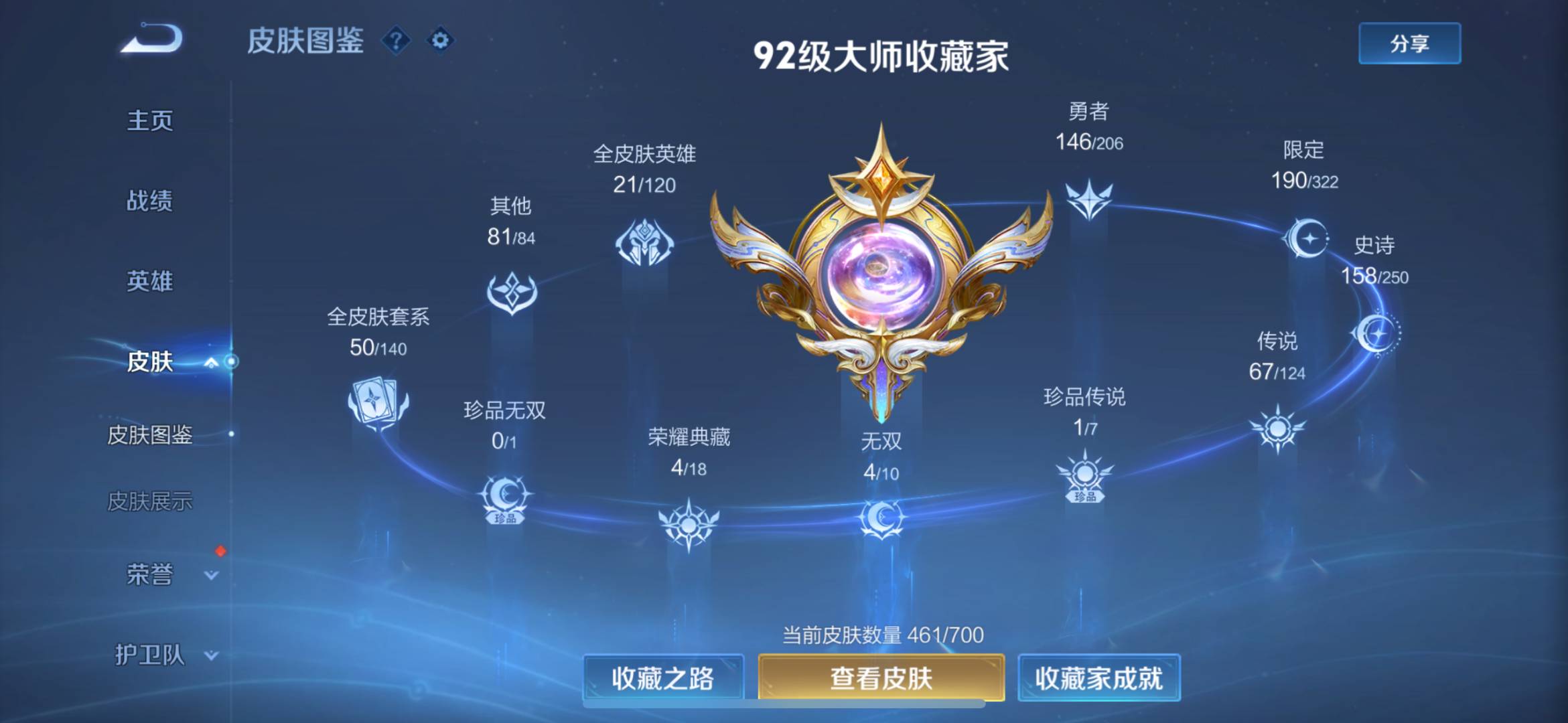WZQM3166291王者荣耀账号详情图6 WZQM3166291王者荣耀账号详情图6
