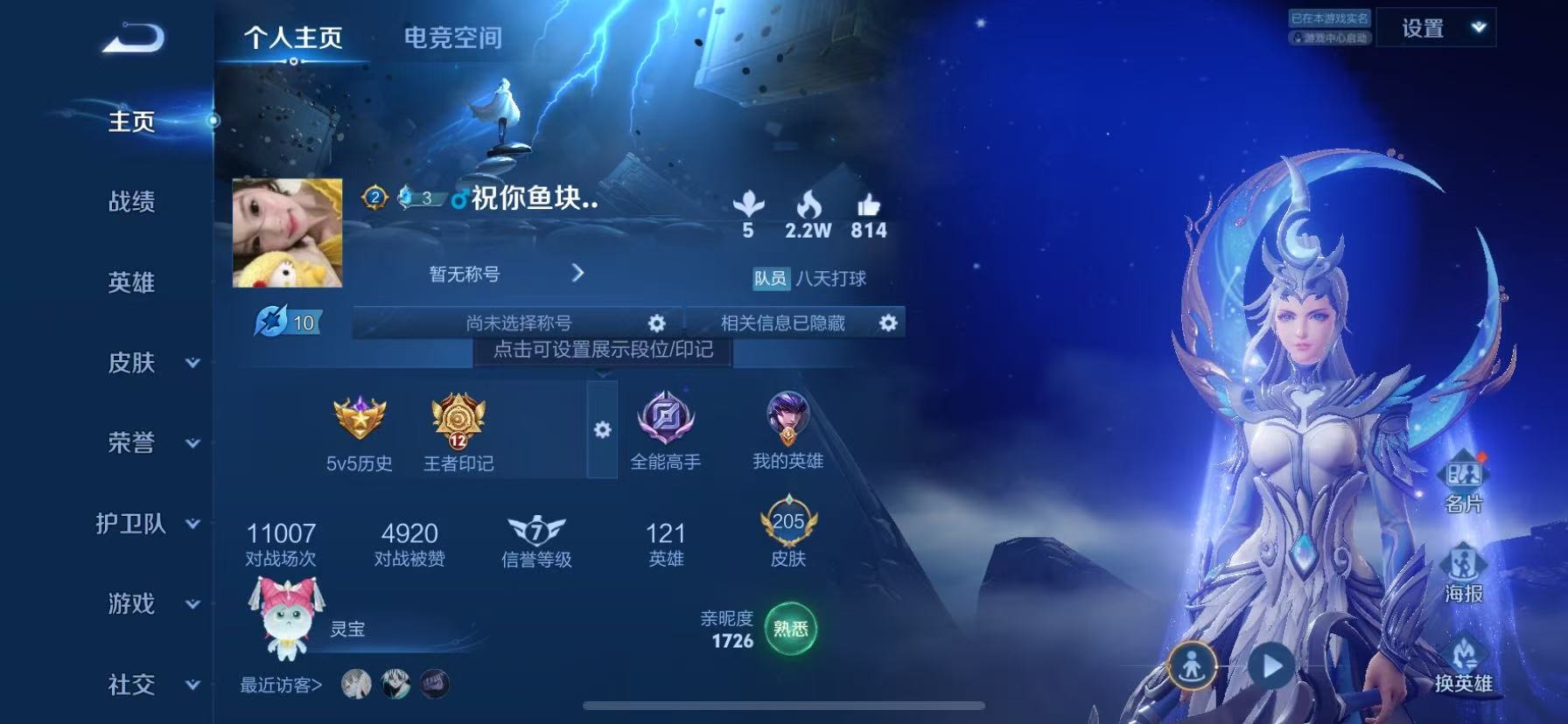 WZQM3166451王者荣耀账号详情图13 WZQM3166451王者荣耀账号详情图13