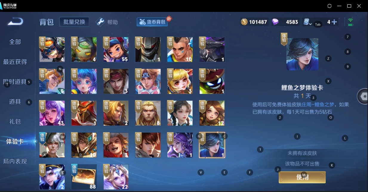 WZQM3166452王者荣耀账号详情图6