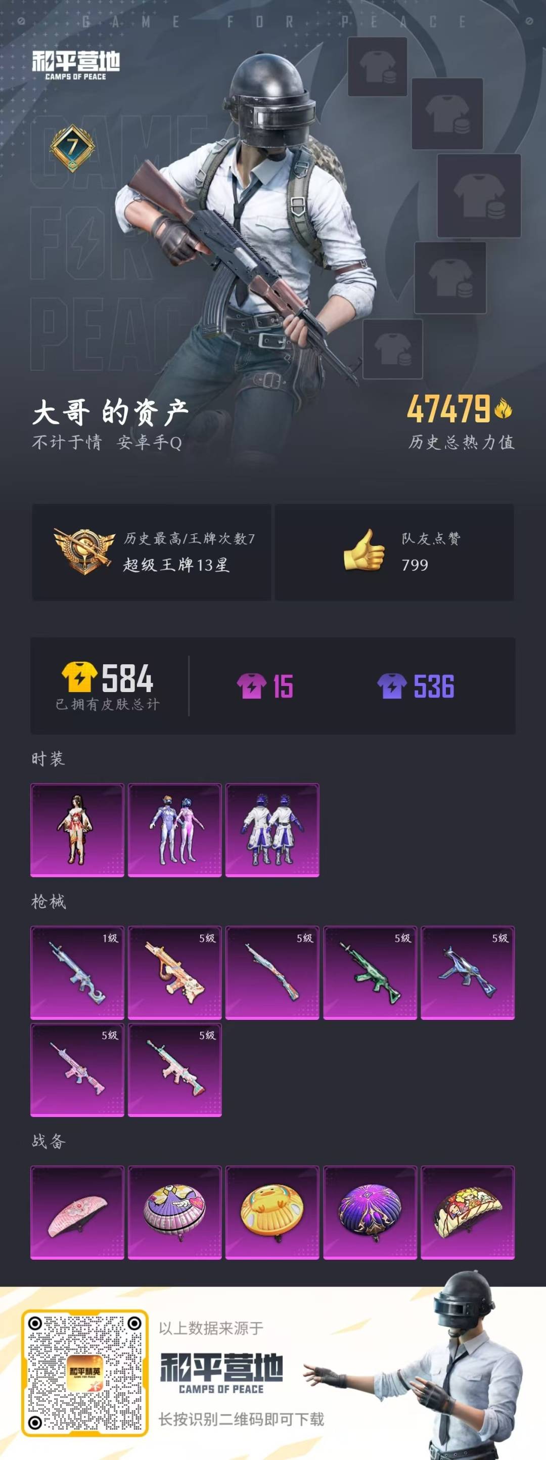 HPQM3265401和平精英账号详情图31 HPQM3265401和平精英账号详情图31