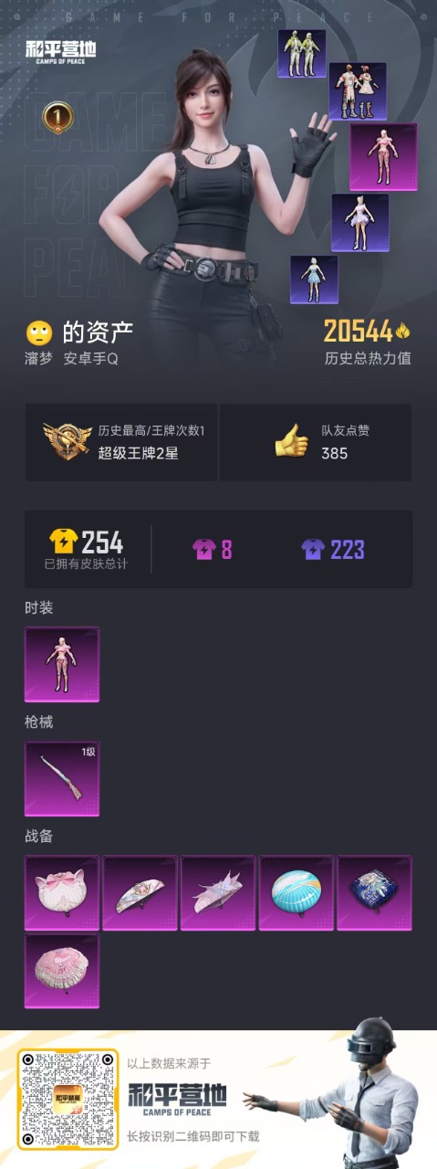 [9136148]1粉装 1特效枪 1印记 可二次 可修改实名 热门装扮：守护天翼,神秘黑猫 稀有枪皮：Kar98K-巳巳如意 一级特效枪：一级Kar98K-巳巳如意 紫色装扮：SS32特训服(SS