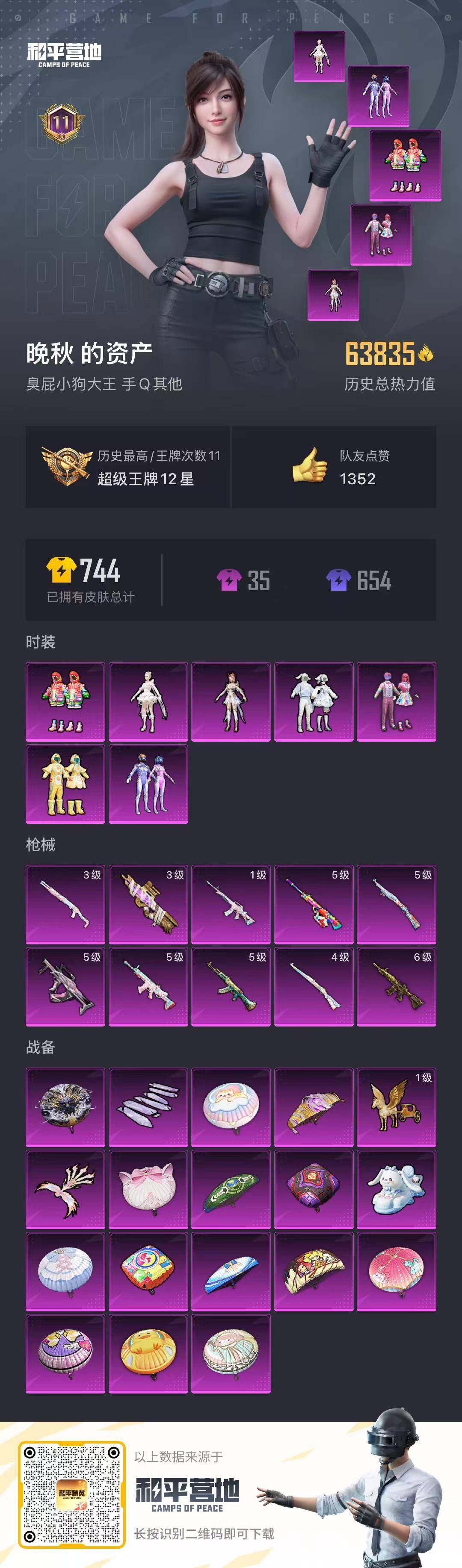 [9150761]7粉装 10特效枪 0载具 11印记 可二次 可修改实名 身法装备：8号机(新粉螳螂) 时装数：493 枪械数：175 战备数：0 热门装扮：千金淑猫,奇异狩猎者,梦幻火箭(新10