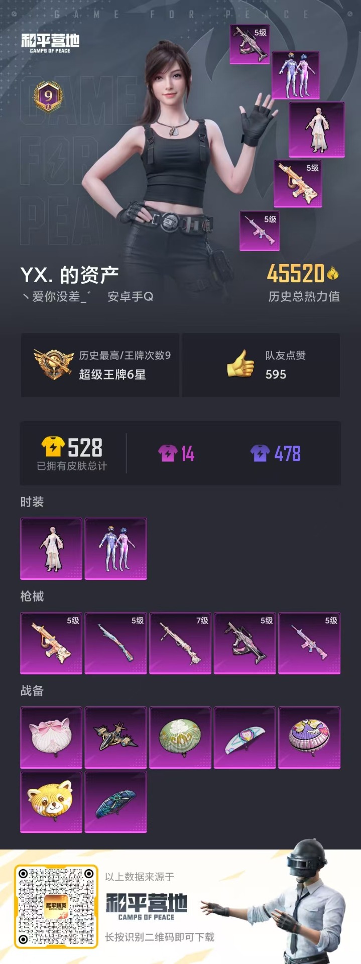 HPQM3265914和平精英账号详情图5 HPQM3265914和平精英账号详情图5