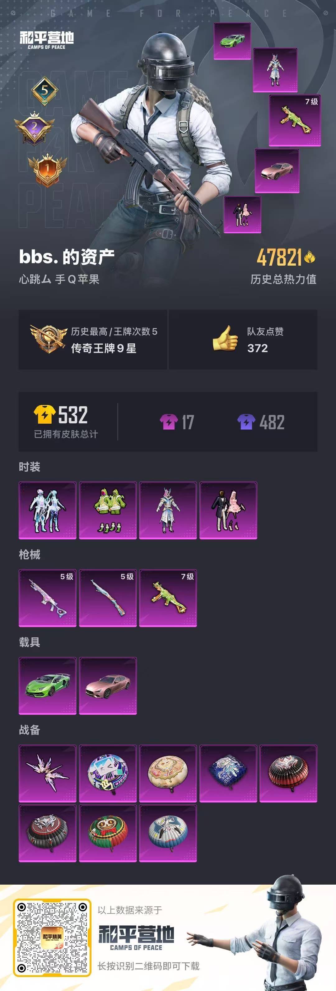 HPQM3266256和平精英账号详情图2 HPQM3266256和平精英账号详情图2