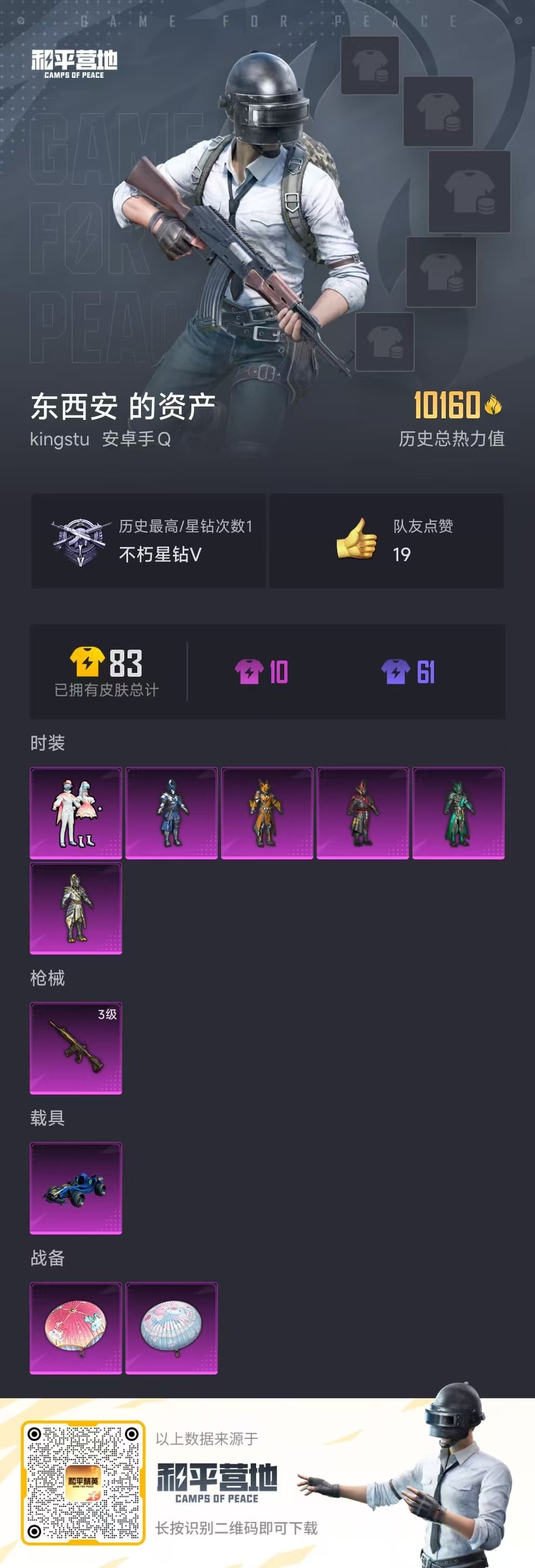 HPQM3266316和平精英账号详情图15 HPQM3266316和平精英账号详情图15