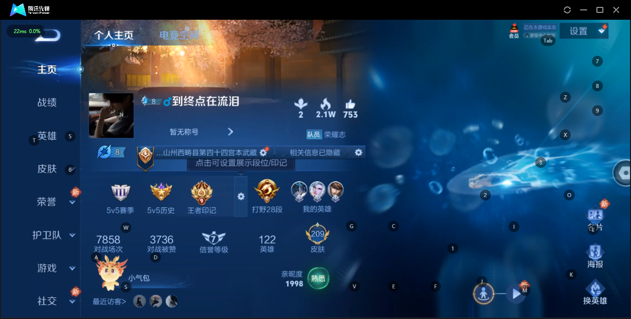 WZQM3172848王者荣耀账号详情图7 WZQM3172848王者荣耀账号详情图7