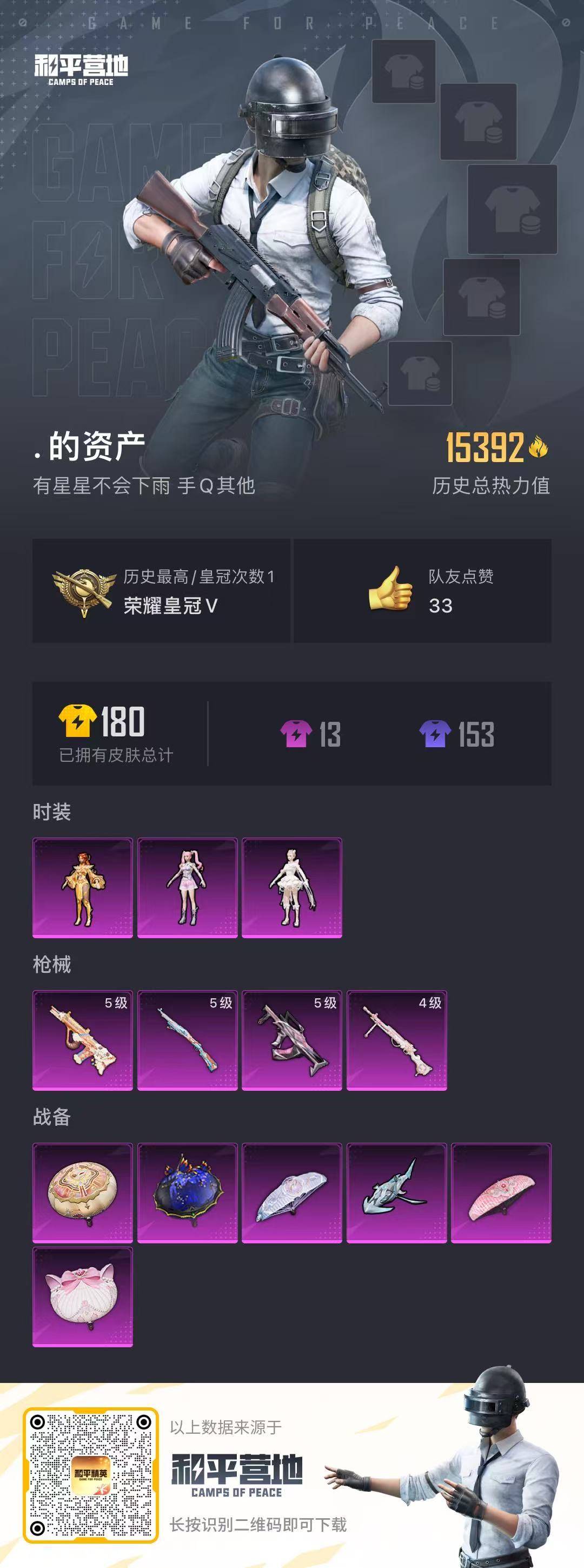 HPQM3268408和平精英账号详情图12 HPQM3268408和平精英账号详情图12