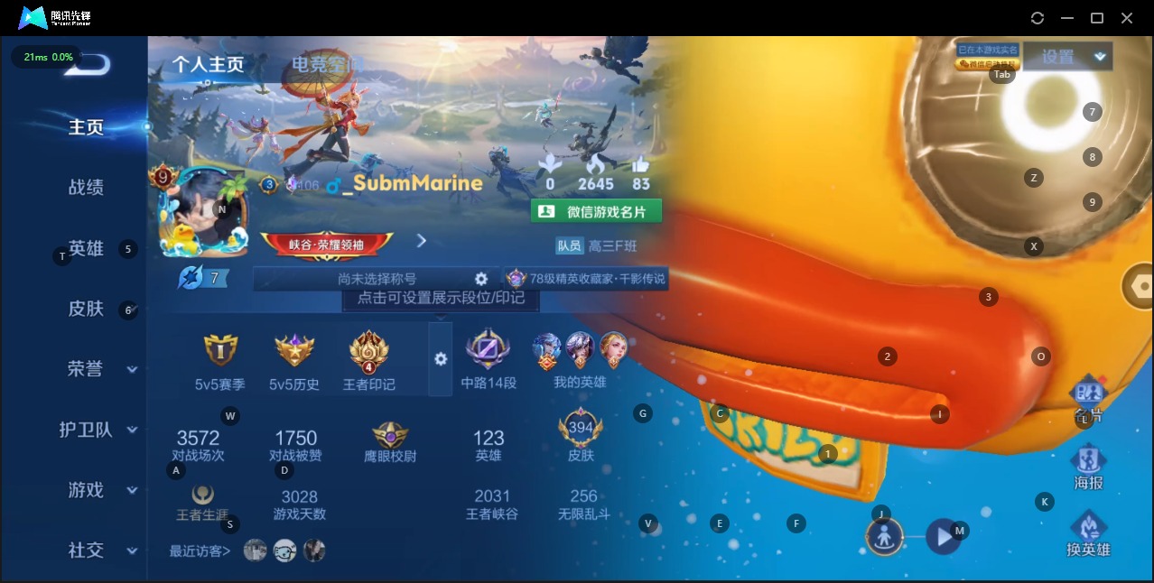 WZQM3175308王者荣耀账号详情图5