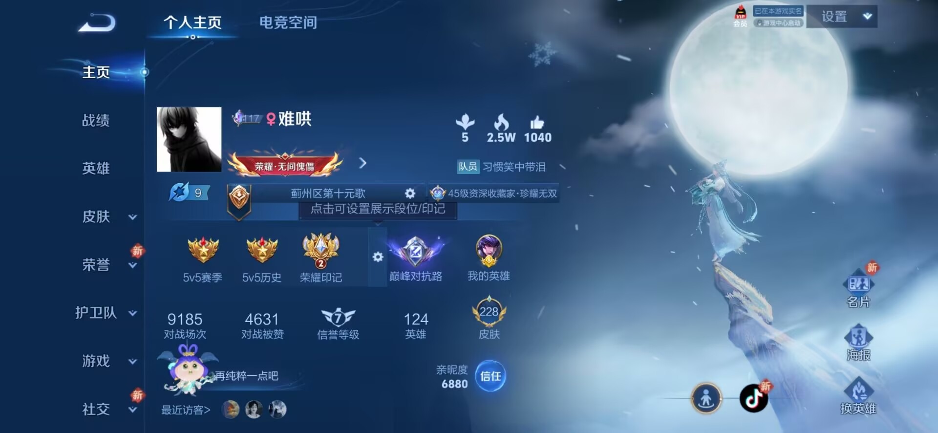 WZQM3175519王者荣耀账号详情图5 WZQM3175519王者荣耀账号详情图5