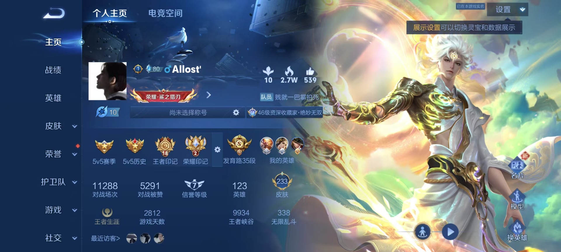 WZQM3176951王者荣耀账号详情图11 WZQM3176951王者荣耀账号详情图11
