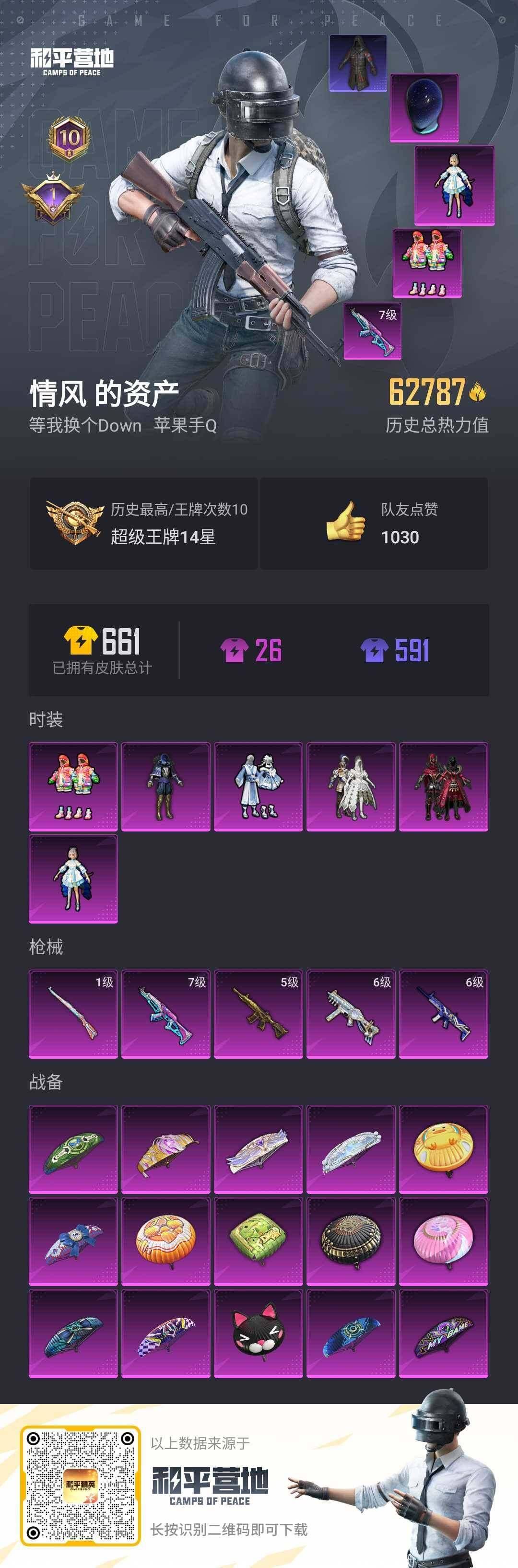 HPLX3272556和平精英账号详情图16 HPLX3272556和平精英账号详情图16