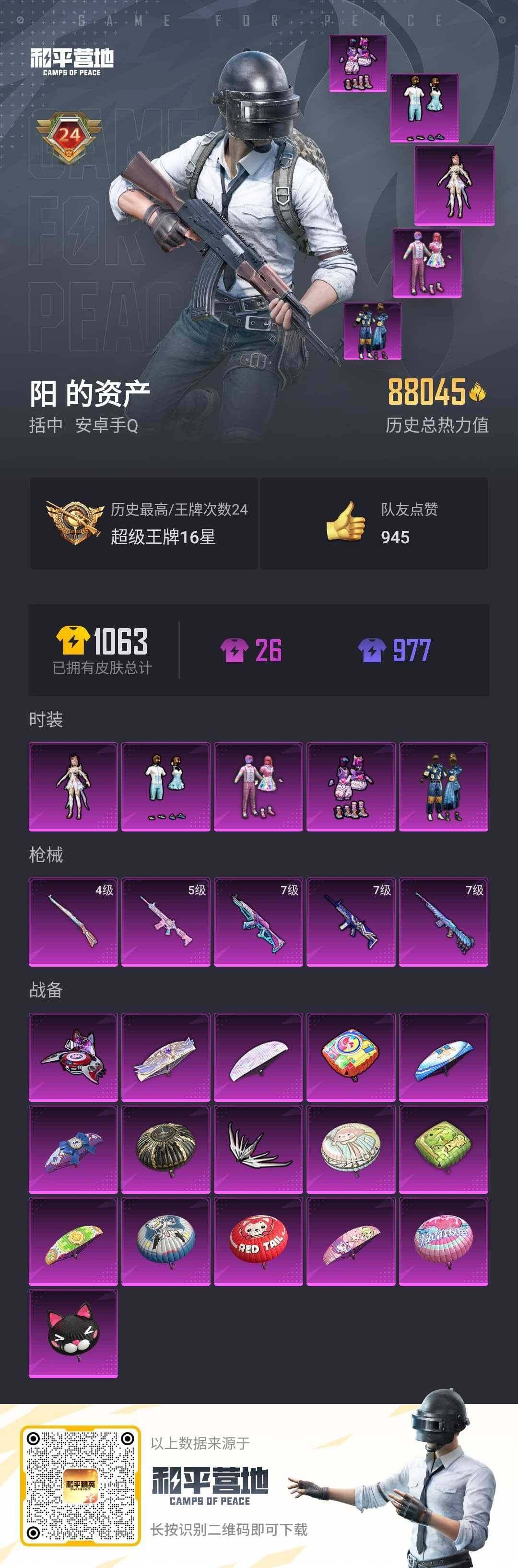 HPLX3272580和平精英账号详情图2 HPLX3272580和平精英账号详情图2