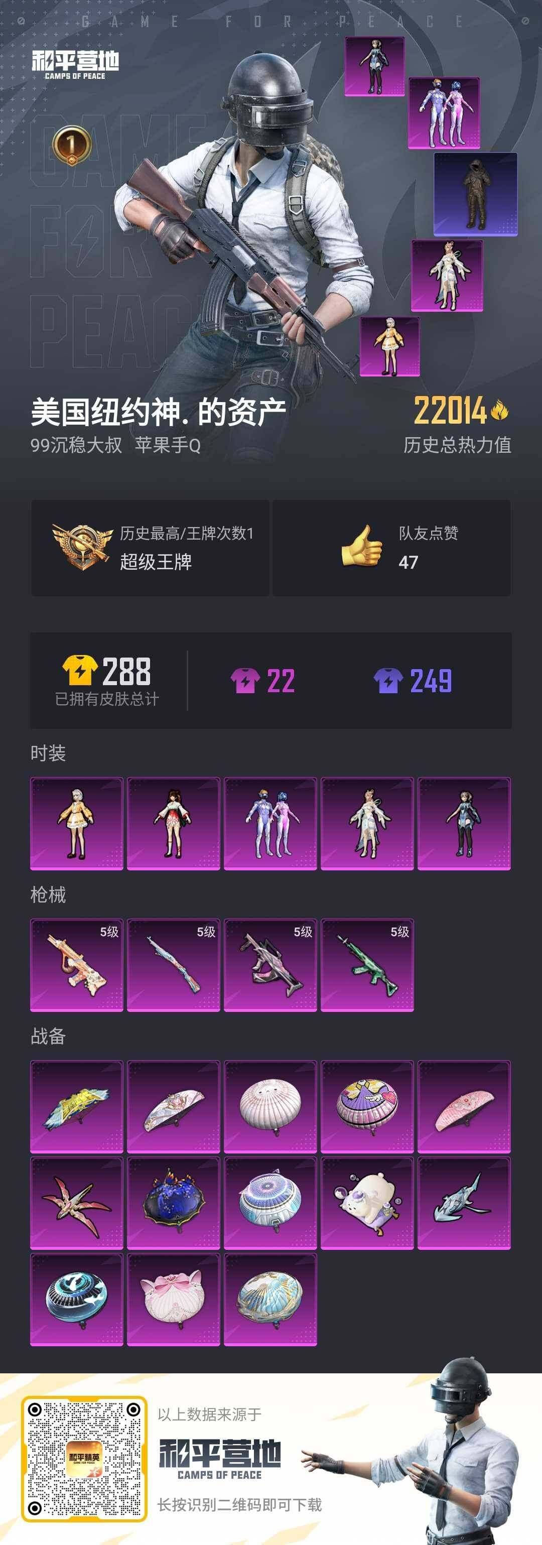HPLX3272636和平精英账号详情图2 HPLX3272636和平精英账号详情图2