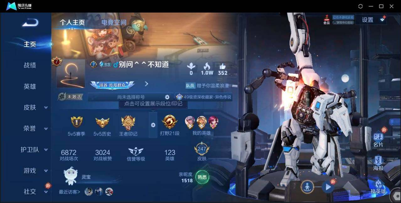 WZLX3179453王者荣耀账号详情图5 WZLX3179453王者荣耀账号详情图5