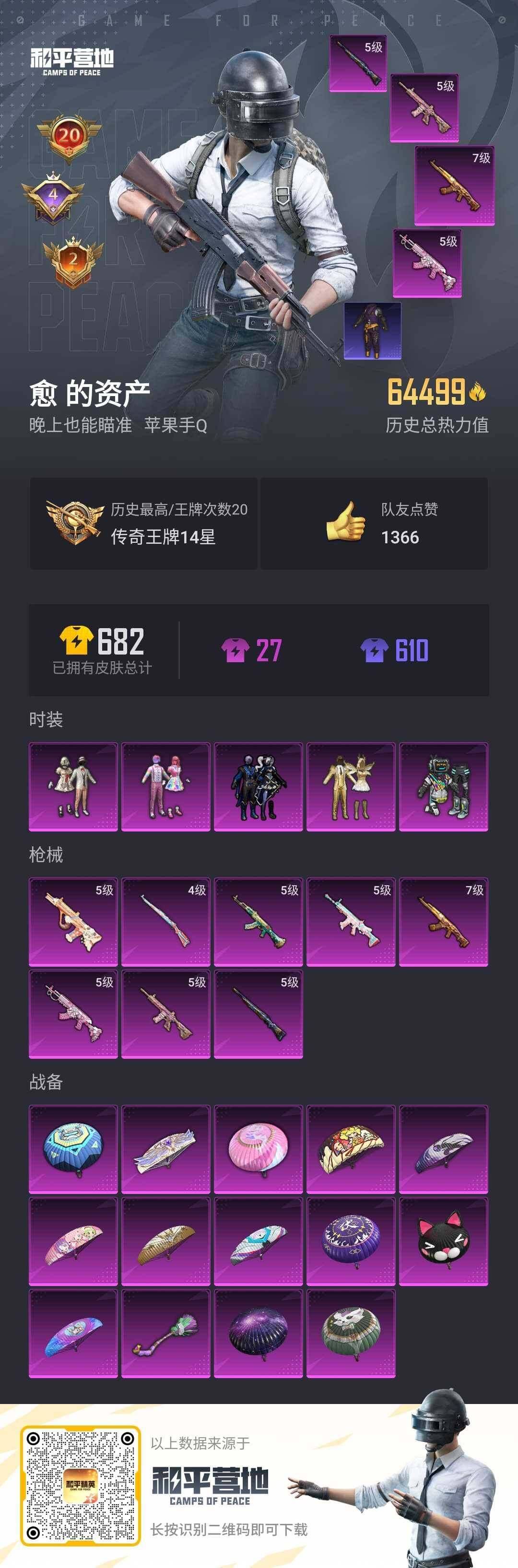 HPLX3272714和平精英账号详情图2 HPLX3272714和平精英账号详情图2