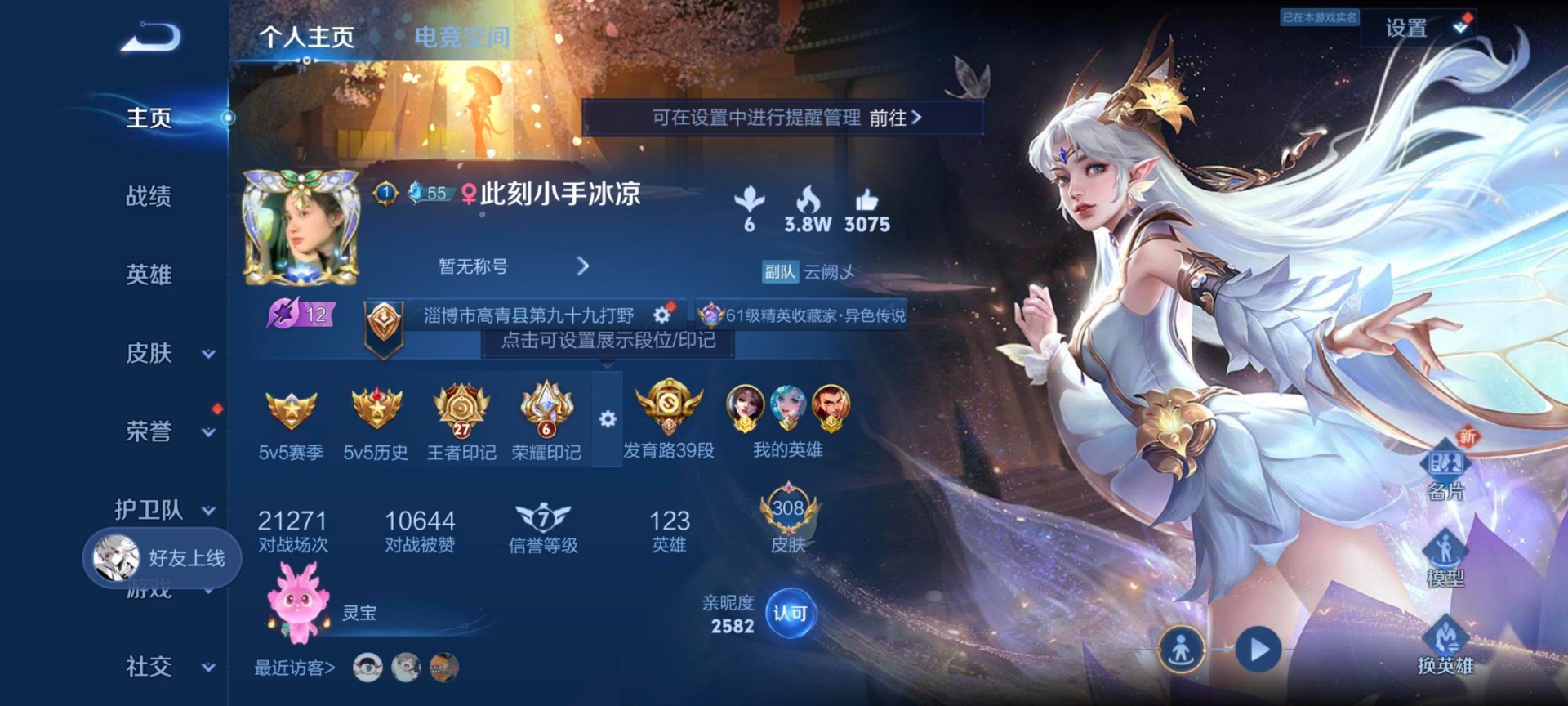WZQM3180455王者荣耀账号详情图9 WZQM3180455王者荣耀账号详情图9