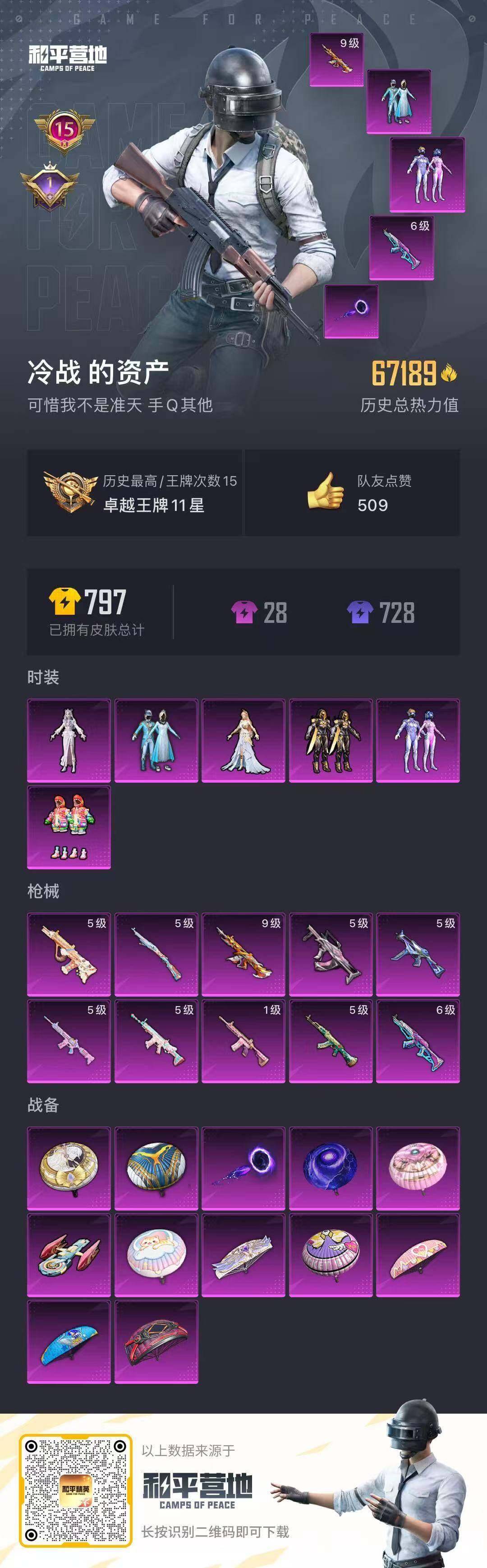 HPLX3273664和平精英账号详情图14 HPLX3273664和平精英账号详情图14