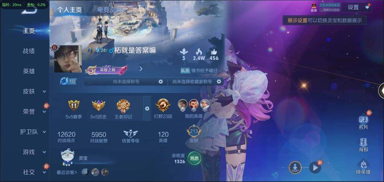 WZLX3180573王者荣耀账号详情图3 WZLX3180573王者荣耀账号详情图3