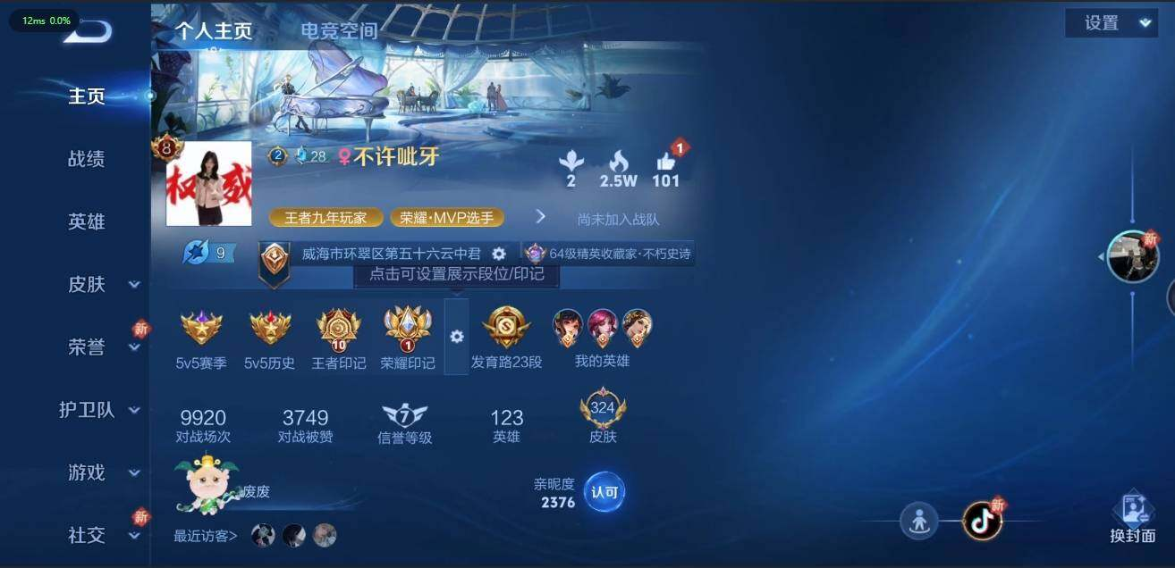 WZLX3180598王者荣耀账号详情图6