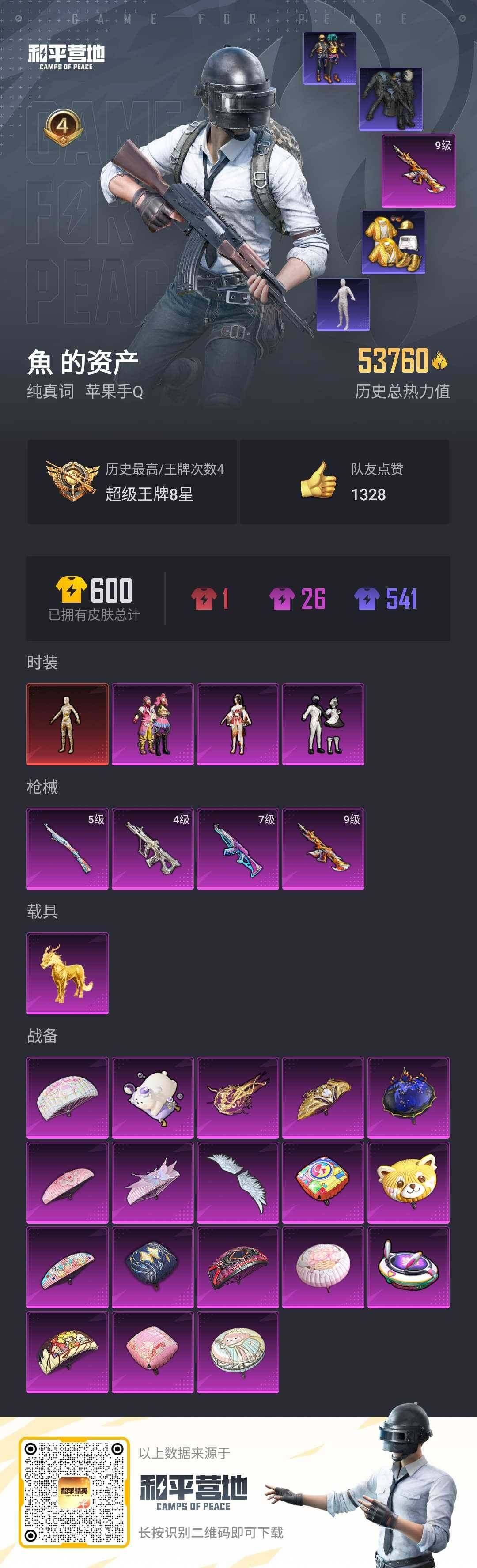 HPLX3273969和平精英账号详情图15 HPLX3273969和平精英账号详情图15