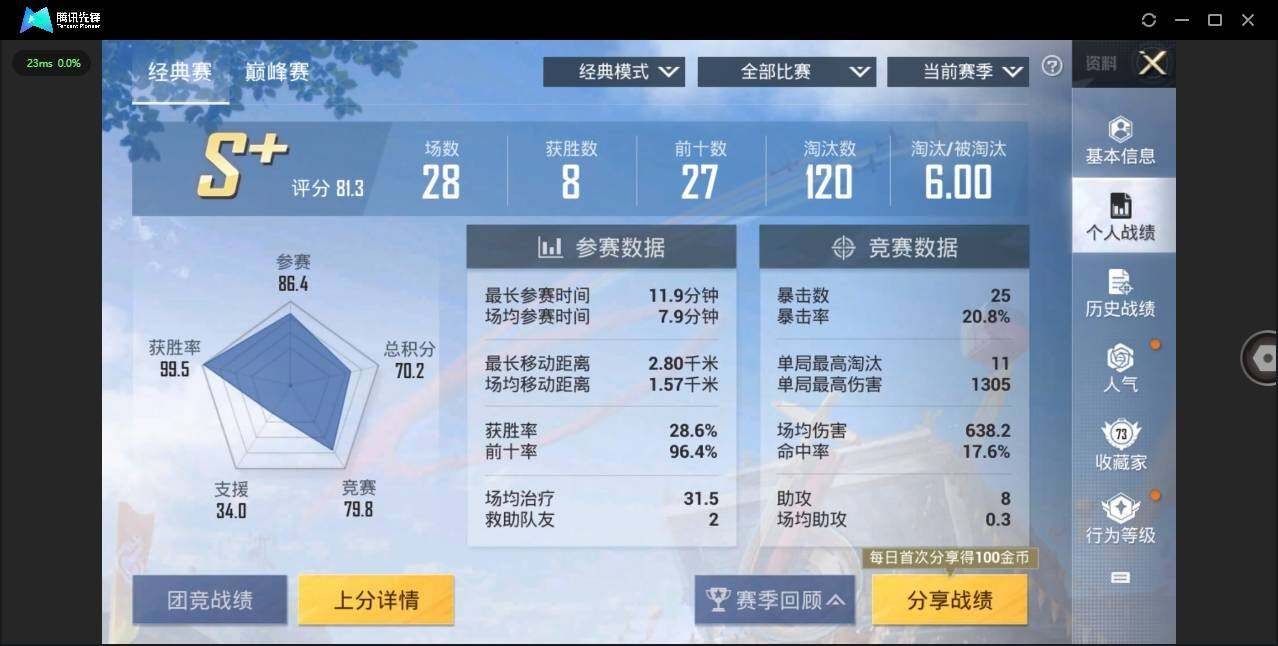 HPLX3273997和平精英账号详情图5 HPLX3273997和平精英账号详情图5