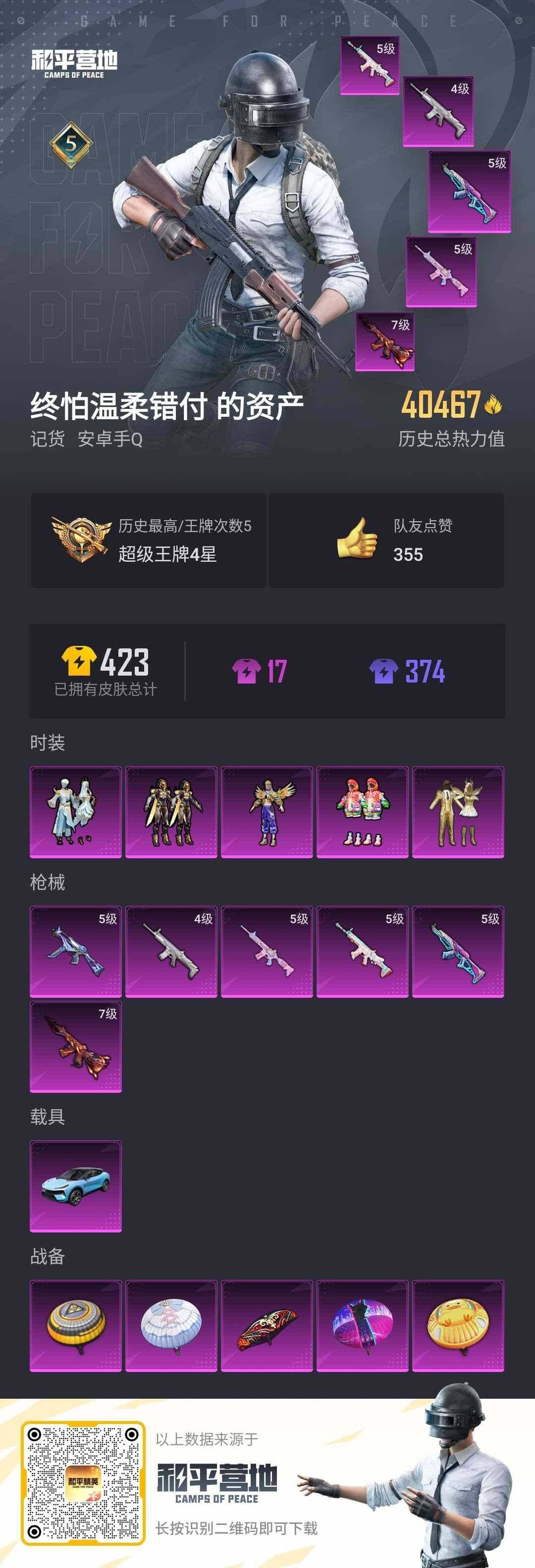 HPLX3274021和平精英账号详情图18 HPLX3274021和平精英账号详情图18