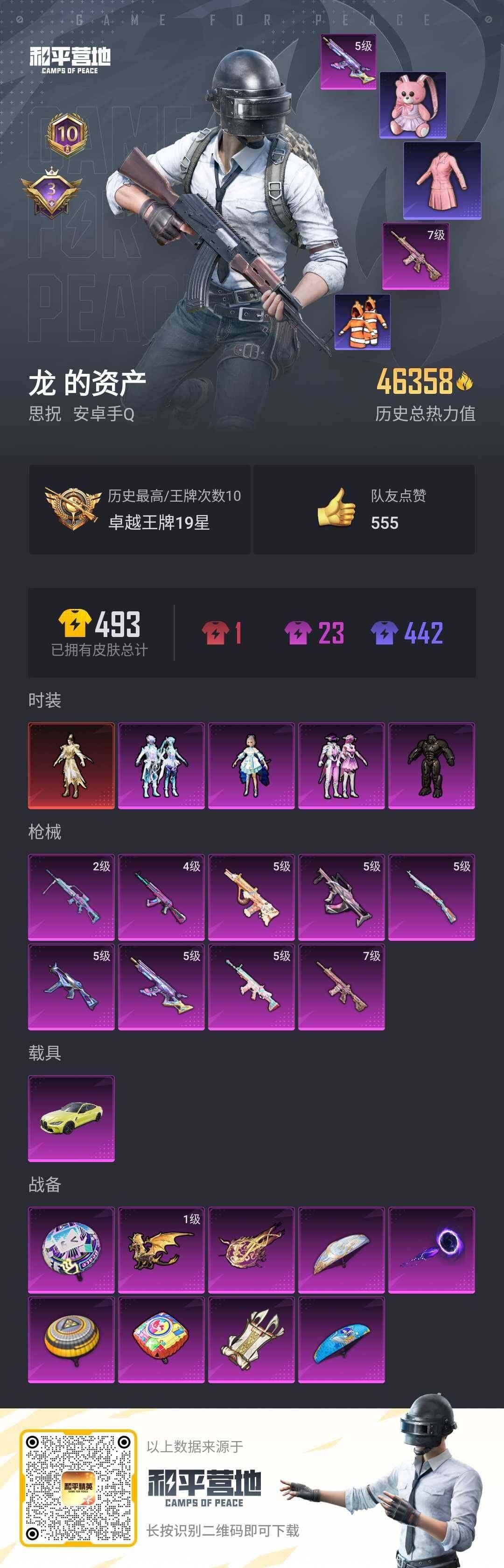 HPLX3274068和平精英账号详情图2 HPLX3274068和平精英账号详情图2