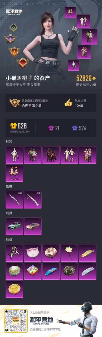 HPQM3274209和平精英账号详情图4 HPQM3274209和平精英账号详情图4
