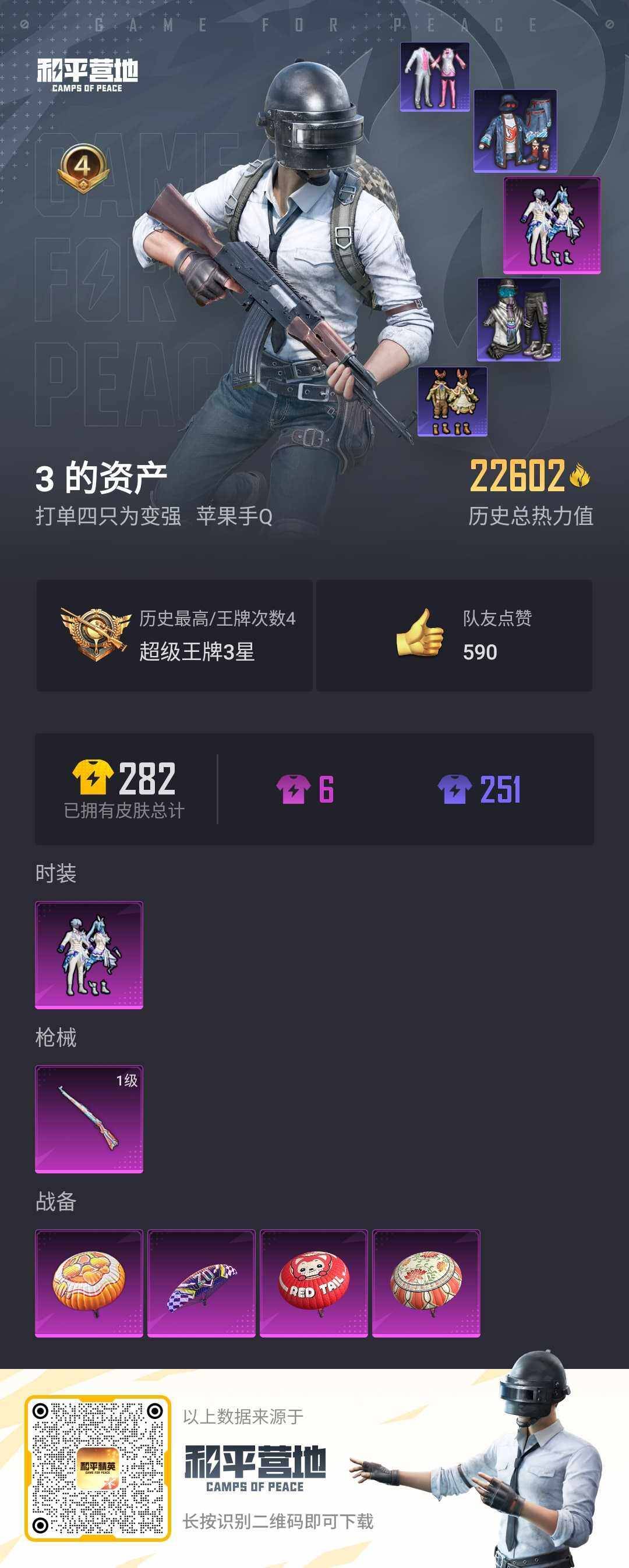 HPLX3274478和平精英账号详情图3 HPLX3274478和平精英账号详情图3