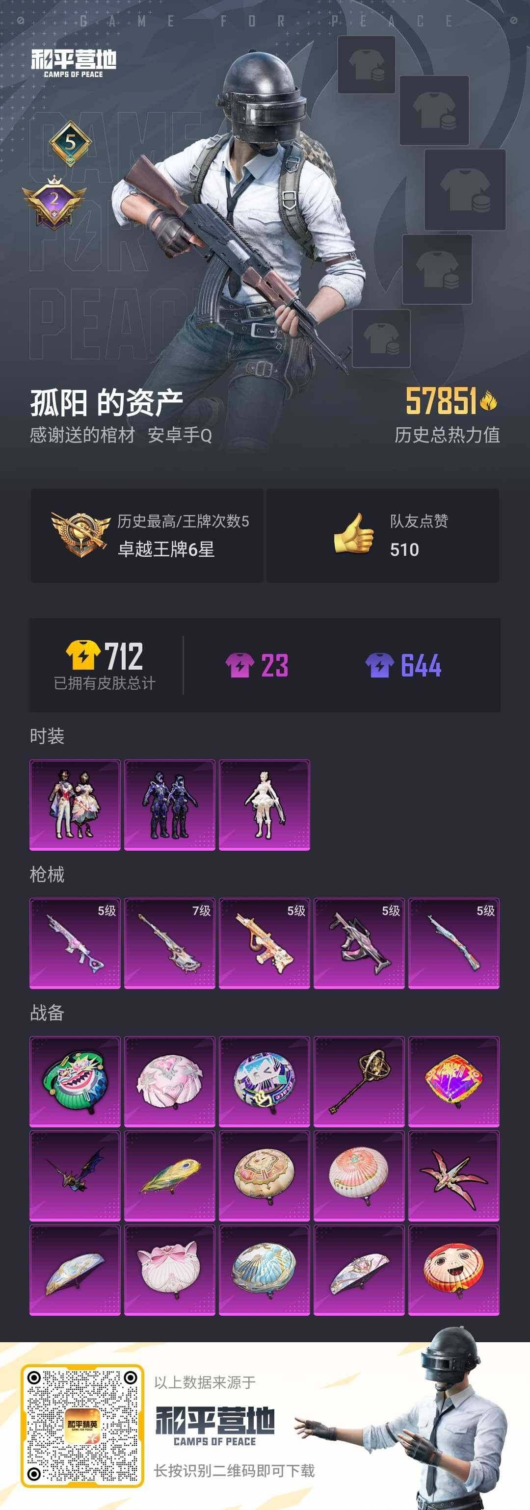 HPLX3275255和平精英账号详情图3 HPLX3275255和平精英账号详情图3