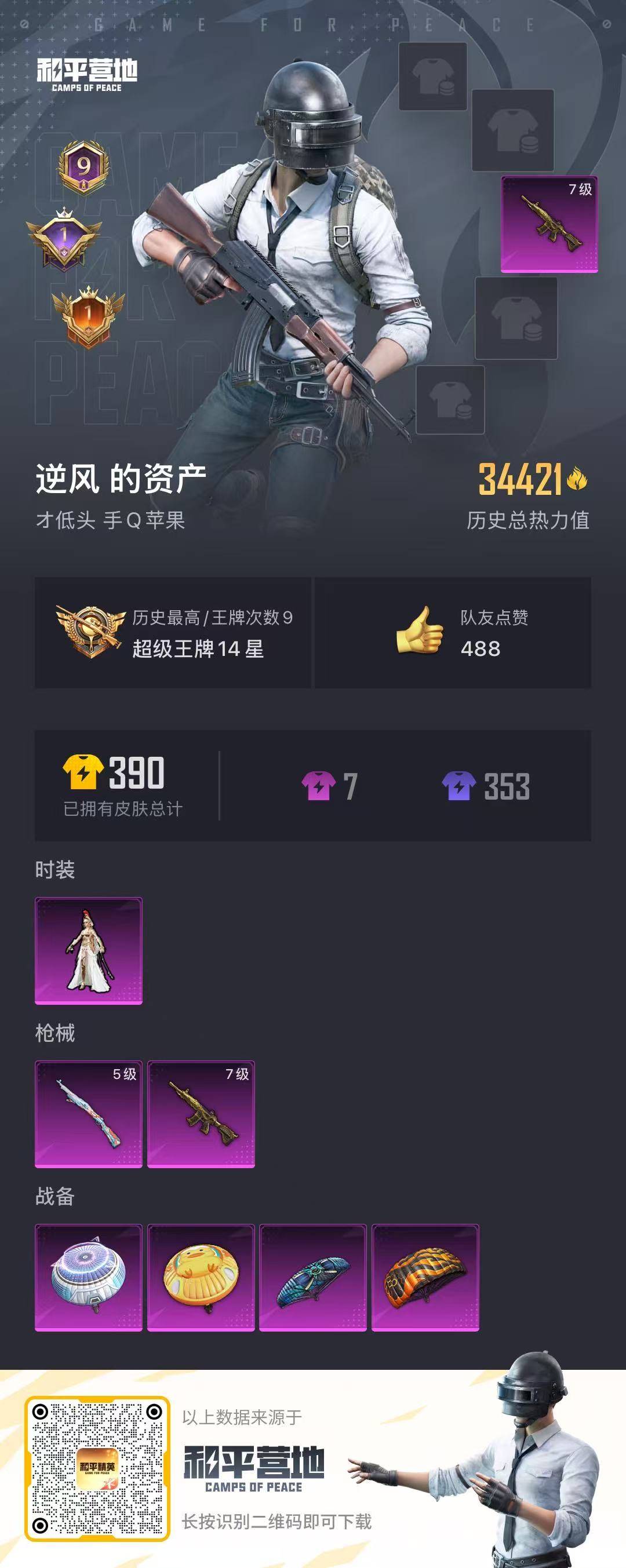 HPQM3275576和平精英账号详情图4 HPQM3275576和平精英账号详情图4
