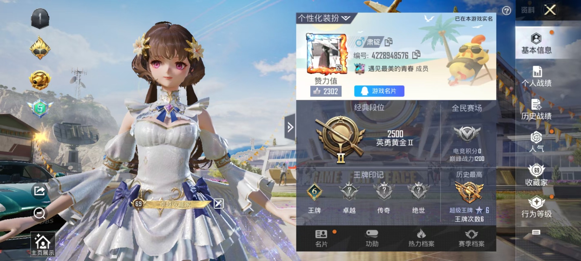 HPQM3276316和平精英账号详情图4