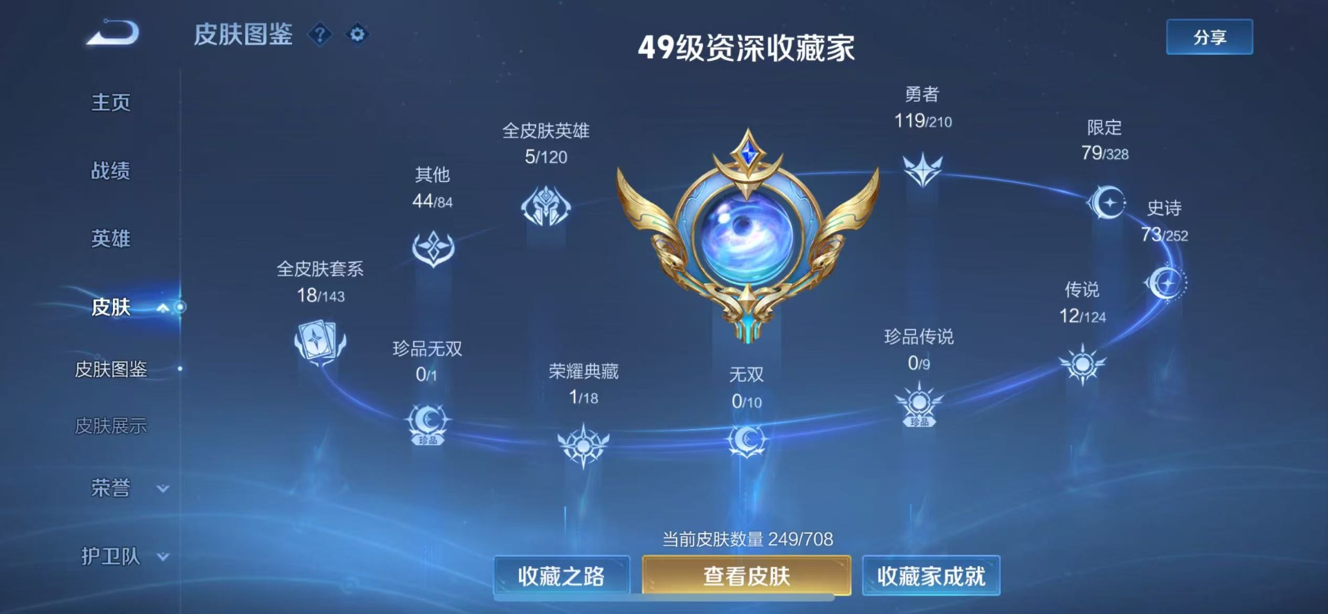 WZQM3186191王者荣耀账号详情图2 WZQM3186191王者荣耀账号详情图2