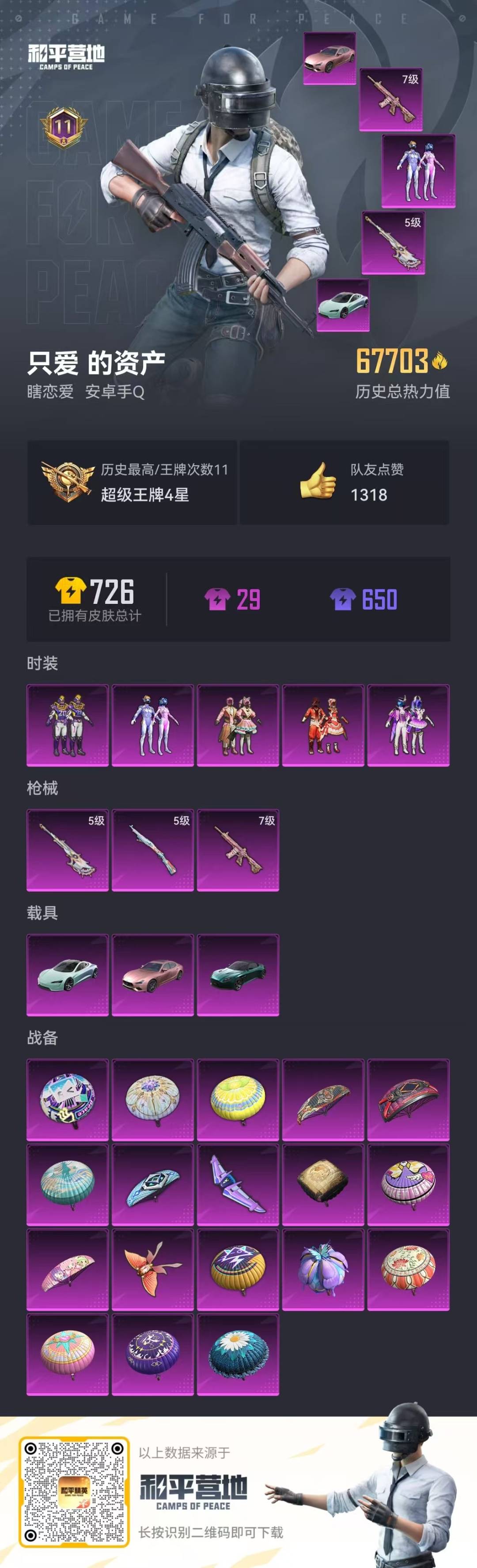 HPQM3280088和平精英账号详情图19 HPQM3280088和平精英账号详情图19