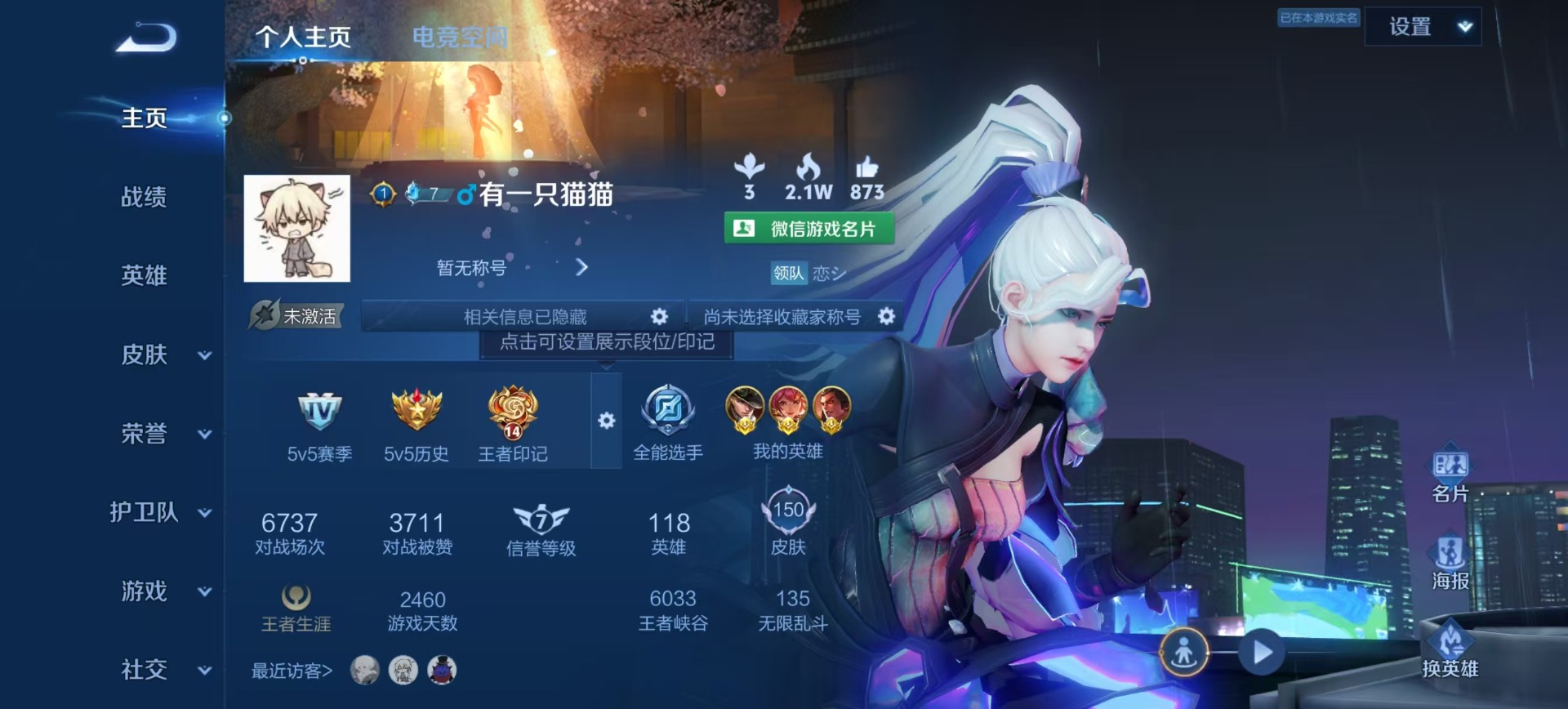 WZQM3192286王者荣耀账号详情图13 WZQM3192286王者荣耀账号详情图13