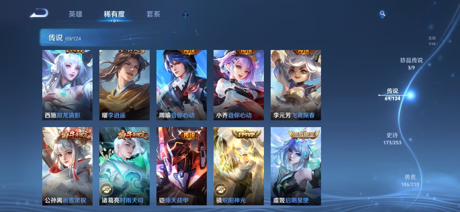 WZQM3192888王者荣耀账号详情图2 WZQM3192888王者荣耀账号详情图2